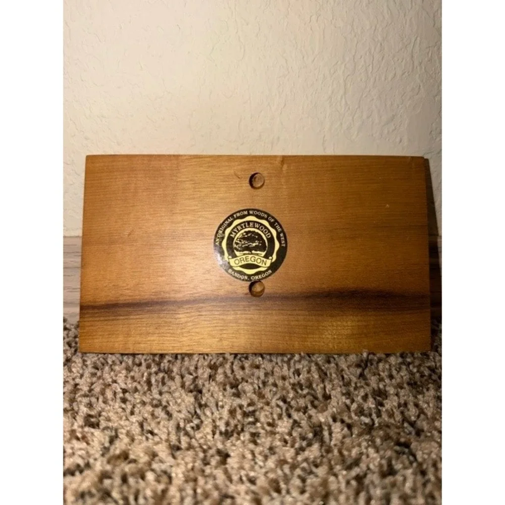 Oregon Myrtlewood Family Humor Wall Plaque Woods of the West Bandon Oregon